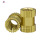 Female Brass Threaded Knurled Insert Embedment Nuts